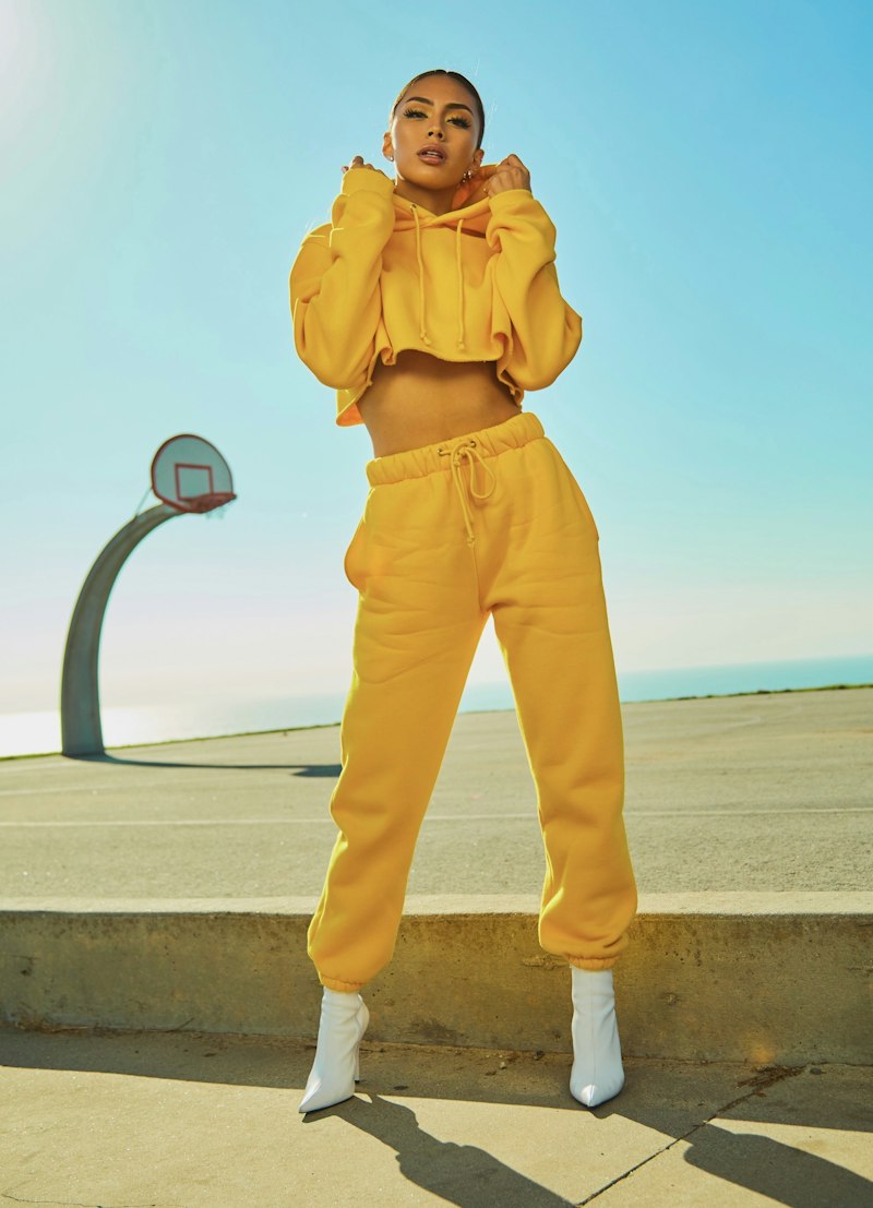 Fleece Athletic Tracksuit Set (Hoodie & Joggers) thumbnail